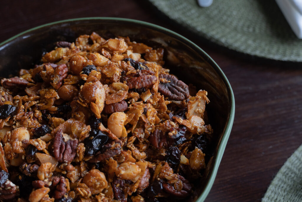 Aprenda a receita da famosa granola artesanal do Villa D’Ozio